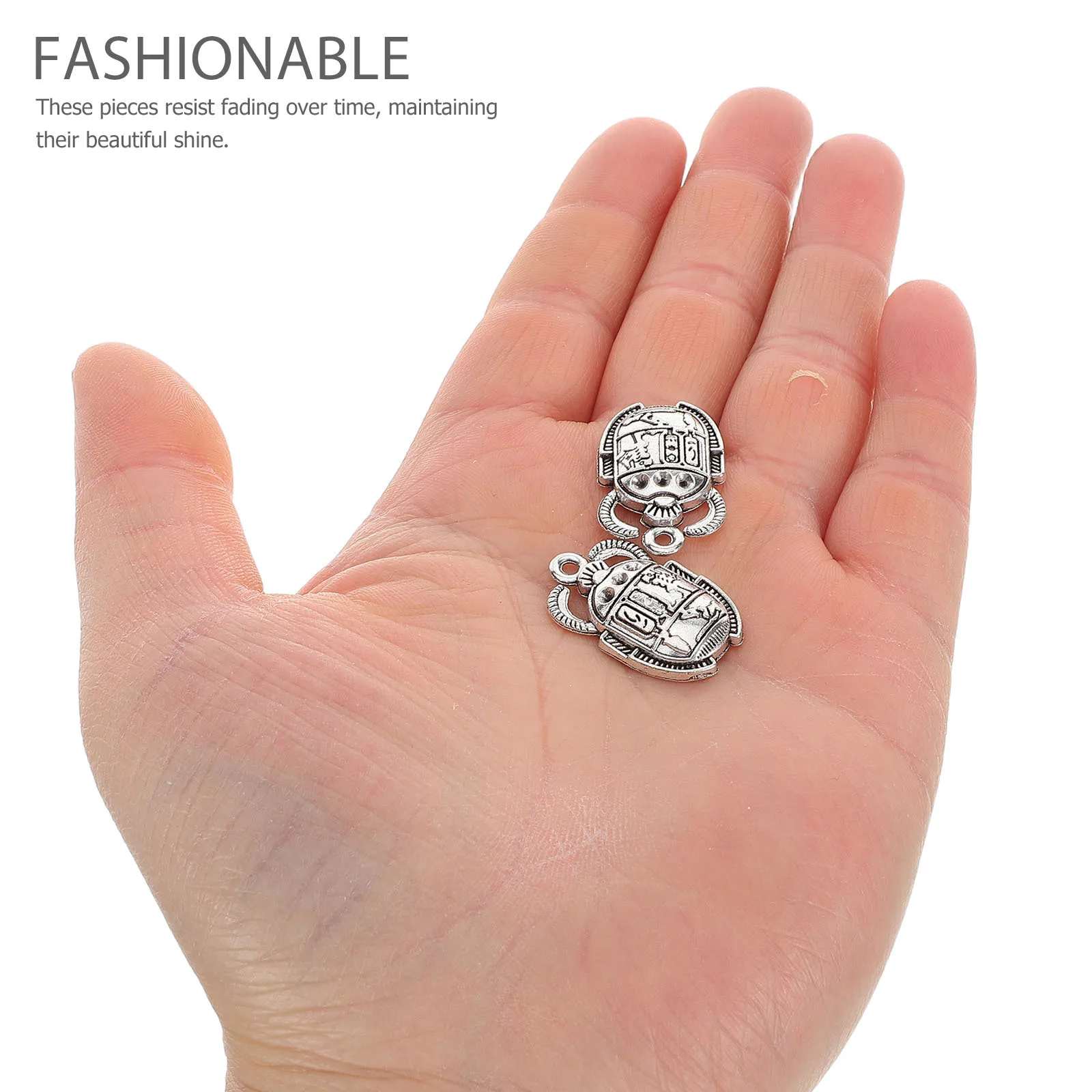 

20Pcs Egyptian Sacred Beetle Pendant Charms Crystal Inlay Vintage Amulet Jewelry Components DIY Necklace Bracelet Accessories