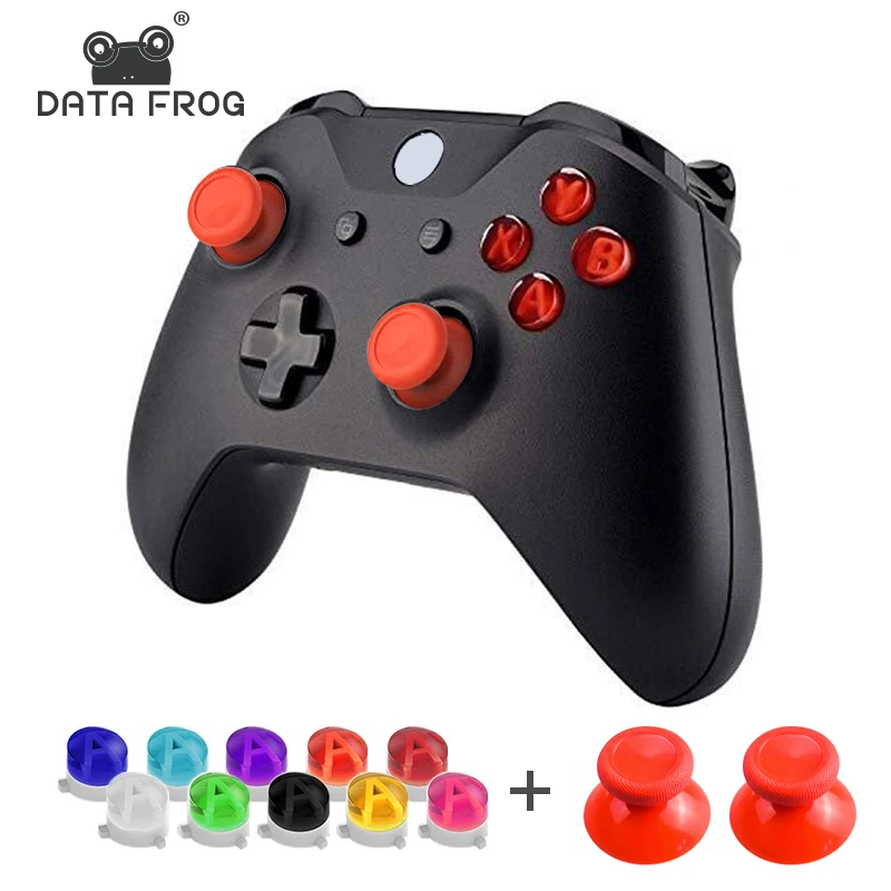 DATA FROG Bullet Buttons ABXY Mod Kit for Xbox One Controller  Buttons Repair Part For Xbox One Slim/Xbox One Elite Gamepad