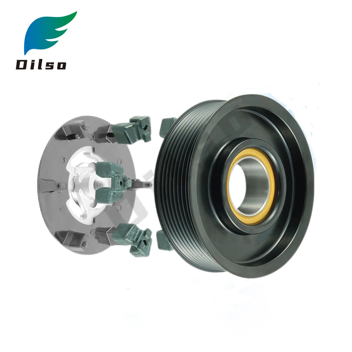 AC Compressor Clutch Pulley 7SEU17C for ANGE ROVER SPORT LAND DISCOVERY LR3 2.7 3.6 LR018426 LR014536 BH2219D653CA