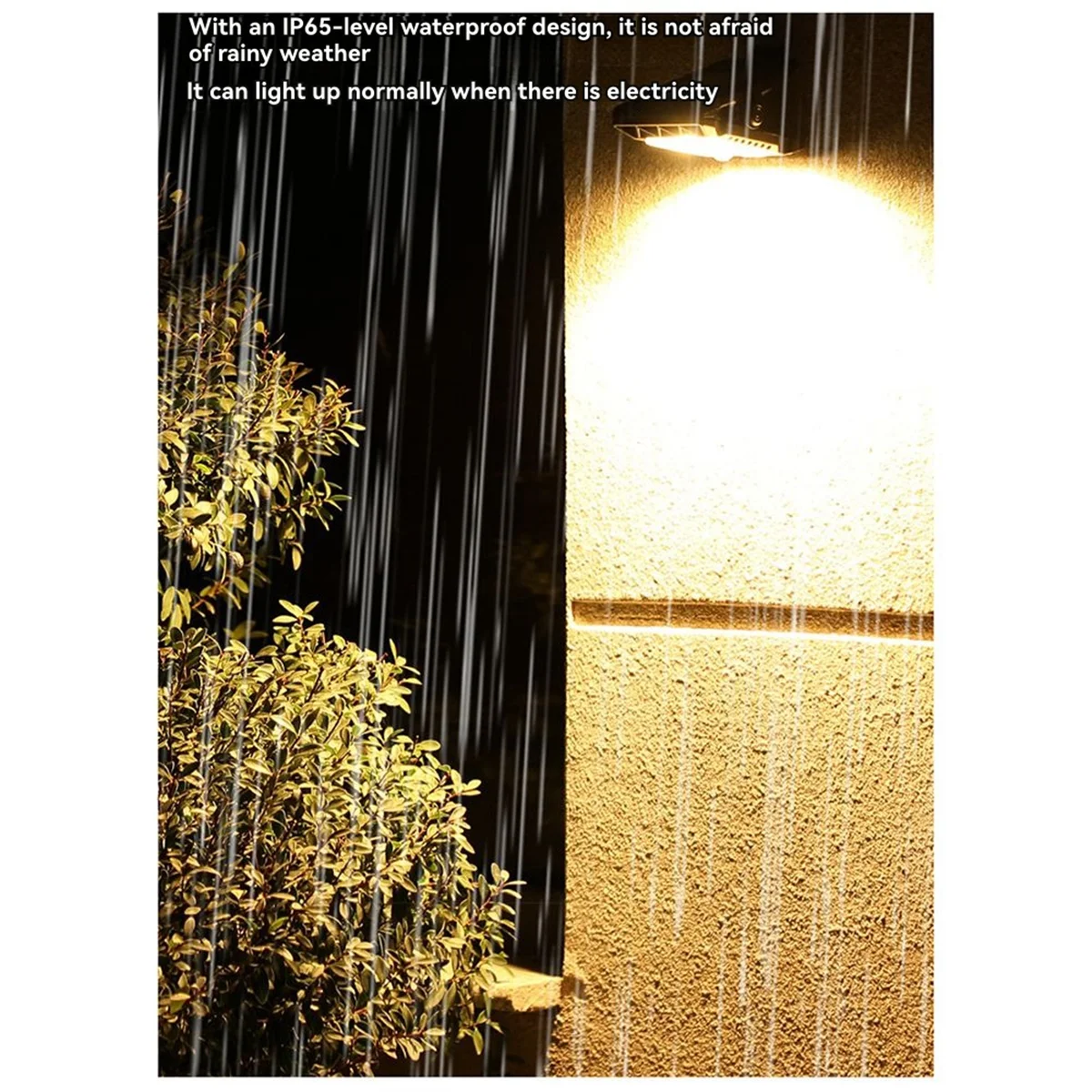 

AA85 Outdoor Solar Lights Motion Sensor Security Lamp Clip-on for Fence Deck Wall Garage Patio LED Lamp