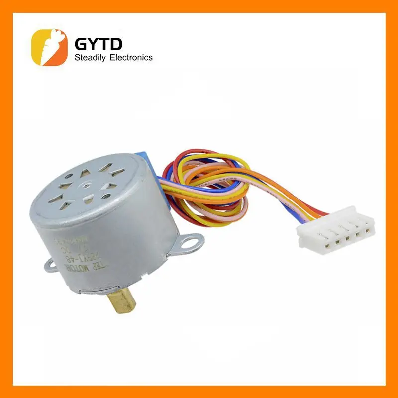 Stepper Motor Lead para Arduino DIY Kit, engrenagem de redução, 4 Phase, 25cm, DC 5V, 12V, 28byj, 28byj48