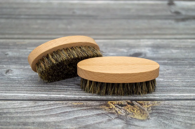 Natural Boar Bristle Beard Brush for Men Bamboo Face Massage That Works Wonders To Comb Beards and Mustache Drop Shipping