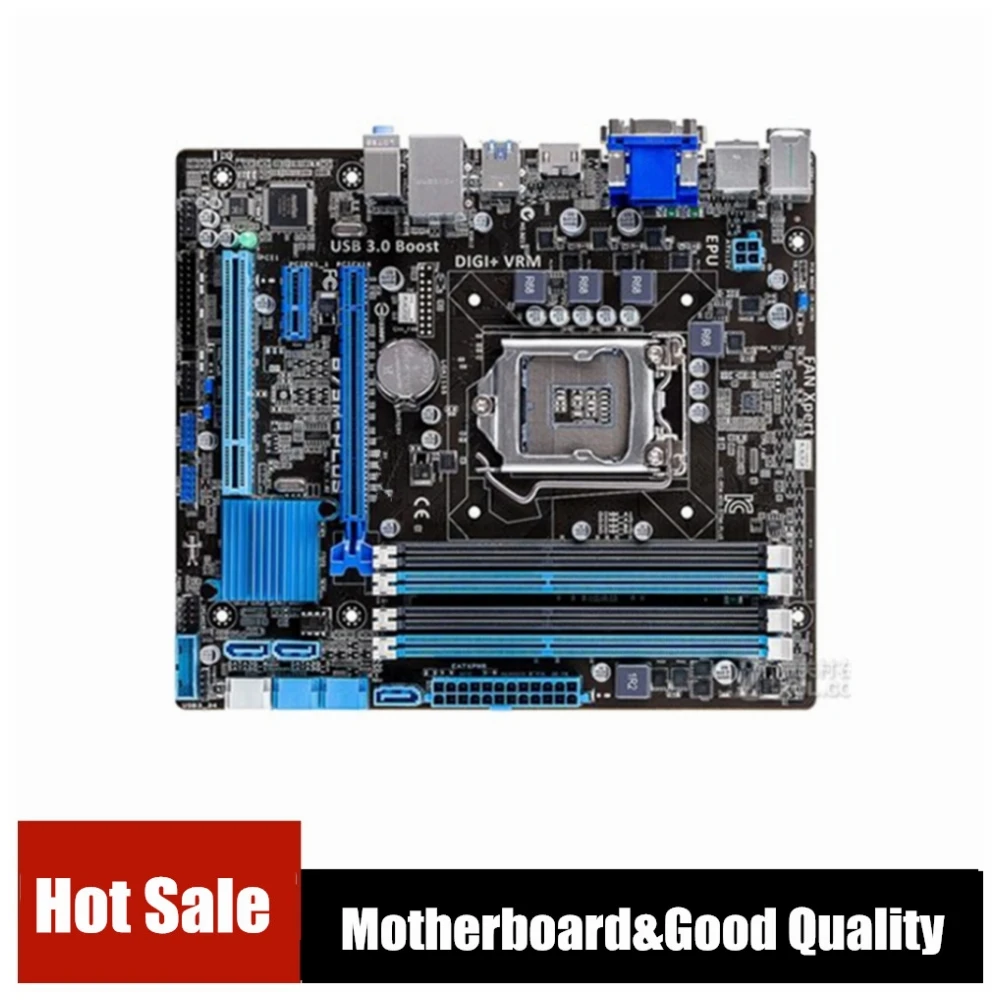 

Для B75M-PLUS настольная материнская плата B75 с разъемом LGA 1155 i3 i5 i7 DDR3 16G uATX UEFI BIOS материнская плата в продаже