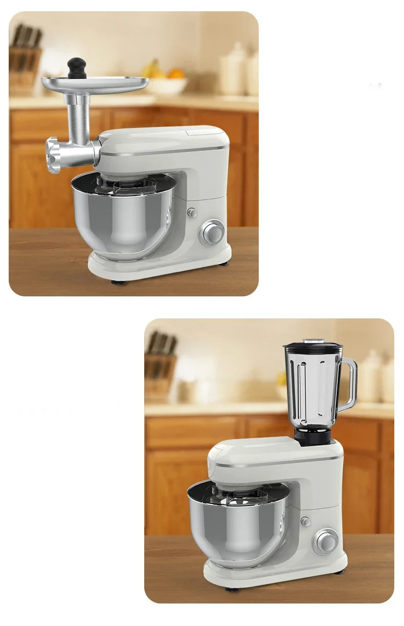 믹서, 반죽기, 계란 거품기 3 in 1 다기능 셰프 머신 소형 가정용 반죽기