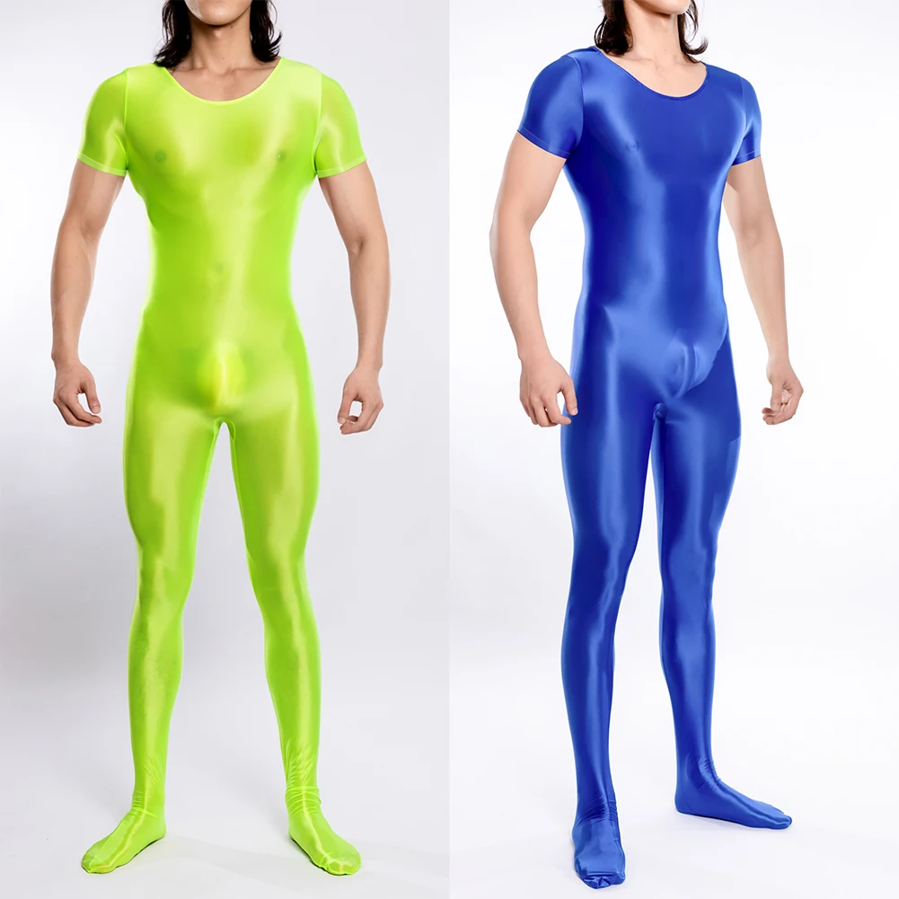 For Gym For Fitness Men Short Sleeve Bodysuit Sexy Bodysuit Bust cm 77-100, 83-110 Regular Length High Stretch