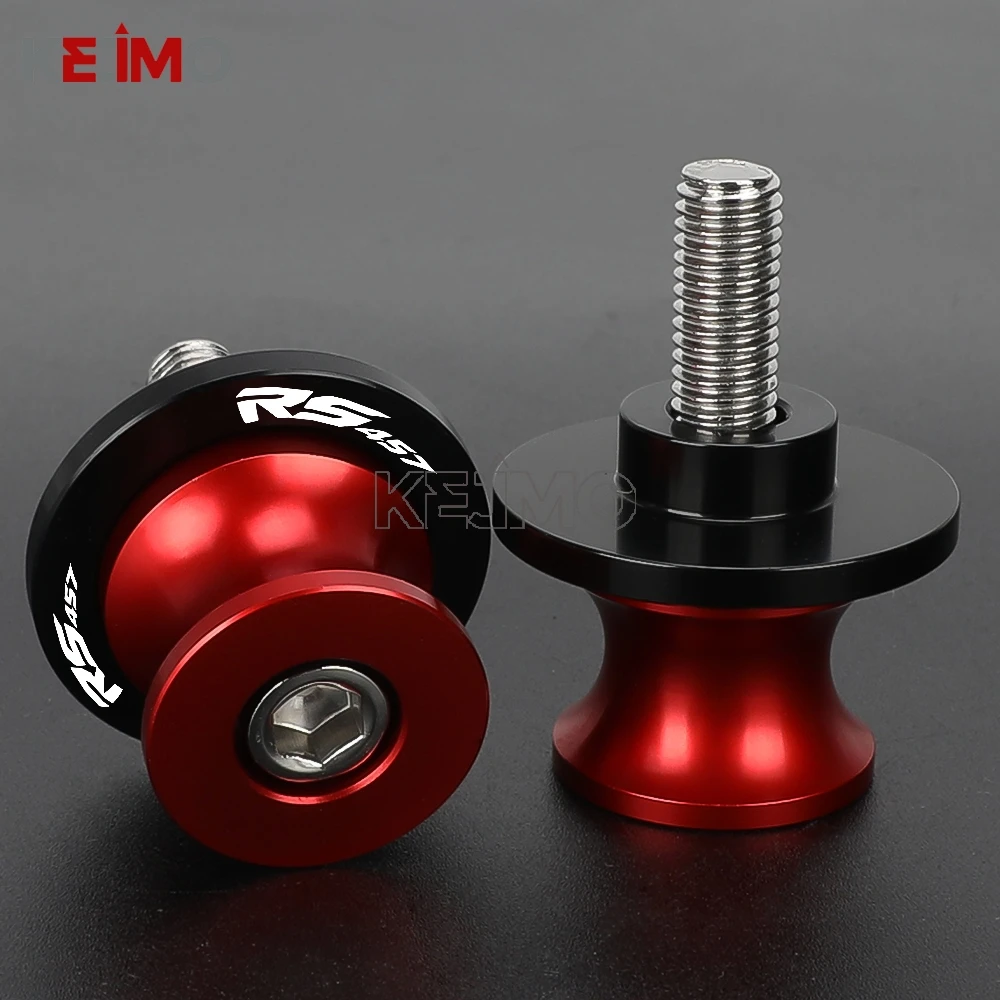 Swingarm Spools For Aprilia RSV4 RS457 RS660 RS 457 Tuareg 660 Shiver 750 Motorcycle Swingarm Spool Slider Stand Bobbins Screws