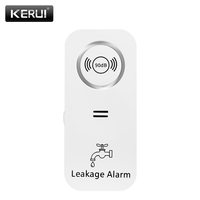 KERUI Wireless Water Sensor 90dB Alarm Water Leak Detector Alert Monitoring of Leaks and Drip Alarm for Kitchen Bathroom Basemen