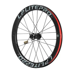 LP Carbon Fiber Bike Wheelset 406 451 For Birdy Folding Track Bicycle Wheel Rim 20 inch Disc Cycling Accessories 8 9 10 11 Speed