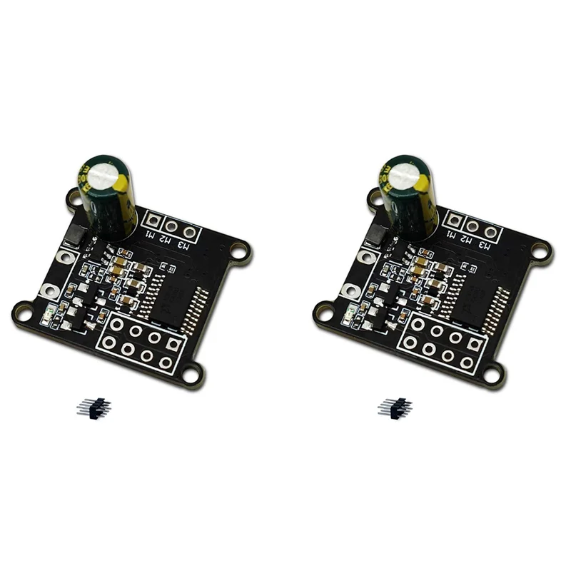 B27B 2X DC Brushless Motor Driver Board FOC Control Driver SVPWM Control DC 10-24V Module Replace Simple FOC Mini