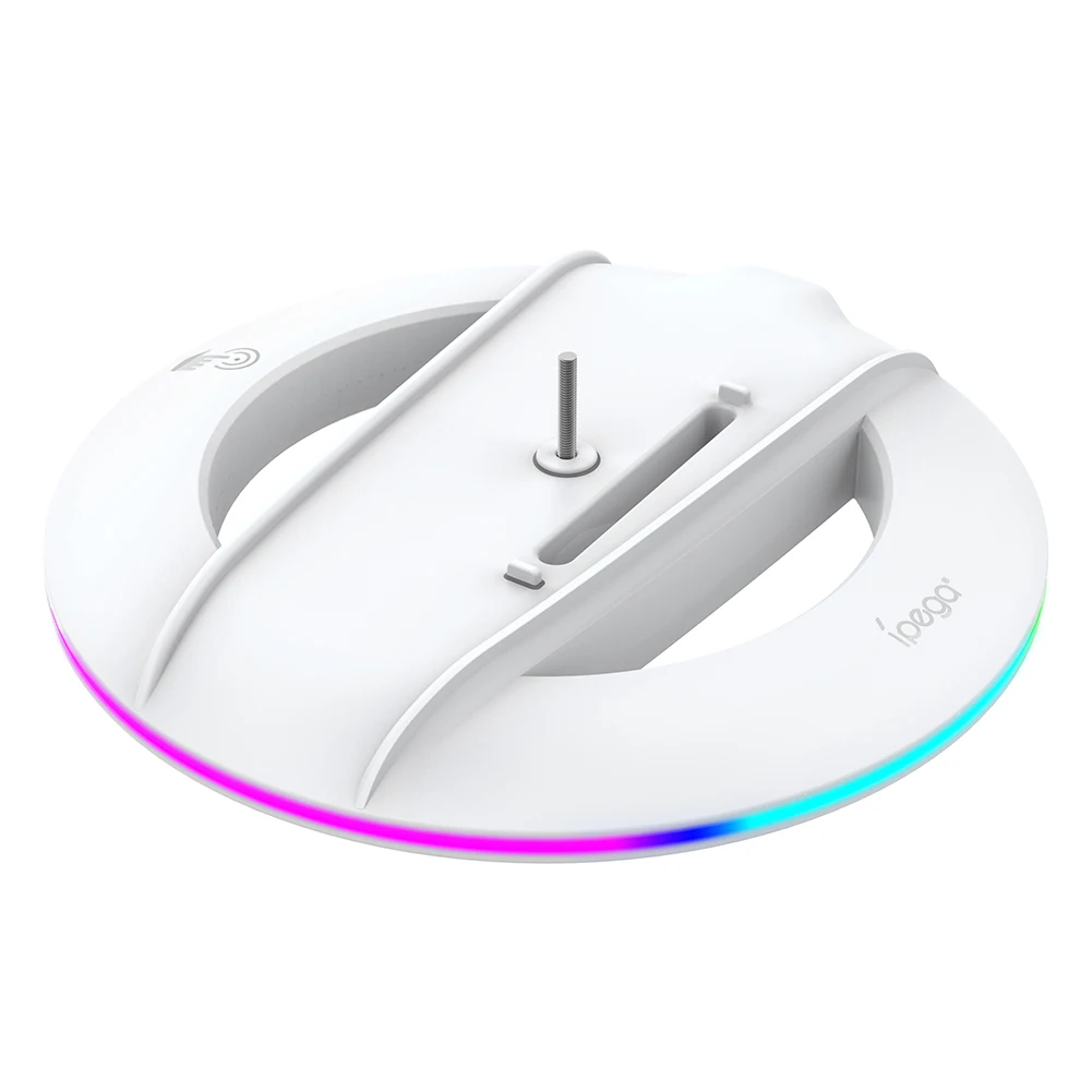 Soporte Vertical RGB, Base de consola de juegos estable para consola PS5 Slim, disco delgado/versión Digital