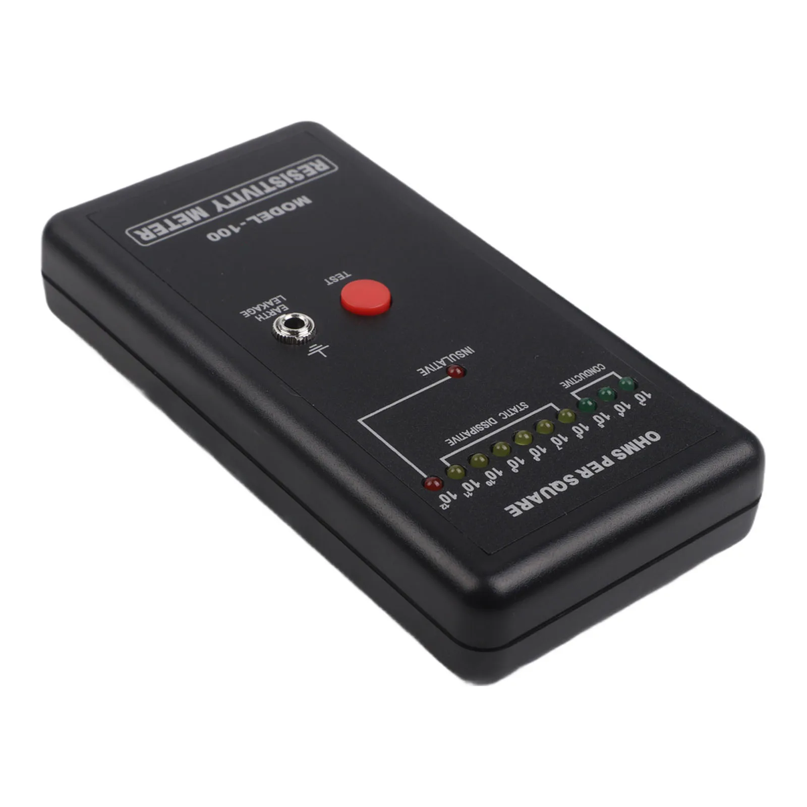 MODEL-100 for esd Resistance Tester for Measuring Resistivity of Gloves Smocks Shoes and Other Personnel Grounding Gear