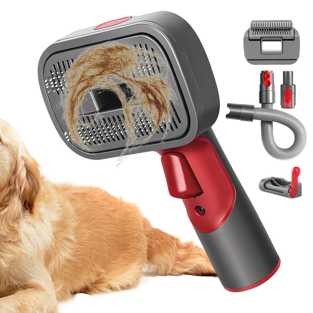 Staubsaugerzubehör / Verbrauchsmaterialien: Tierpflege-Set mit 2 Kamm-Verlängerungsschläuchen für V15 V12 V11 V8 V7 Staubsauger, kompatibel mit kabellosen Staubsaugern, Tierbürsten-Zubehör für Hunde
