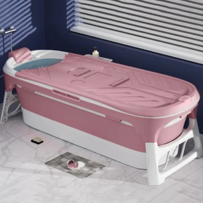 CX318IJ Household Bathtub Adult Sauna Comfortable Bathroom hotel Large Baby Bathtub Babies Opvouwbaar Bad Toddler Bath Tub