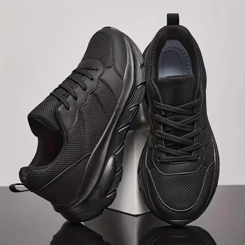 Men's Fashion Casual Sports Road Running Shoes Lightweight Breathable Everyday All-Season Morning Runners