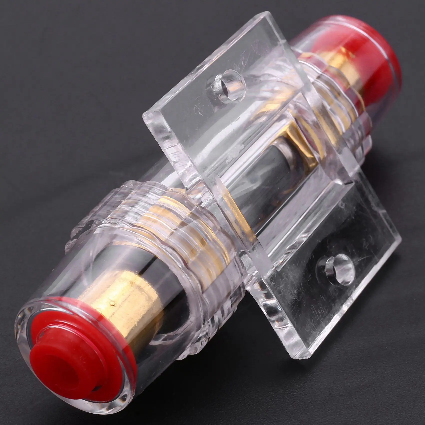 

ABKS-4X Car Stereo 8 Gauge AGU Support Fuse Holder And Fuse 60 Amp Audio Cable