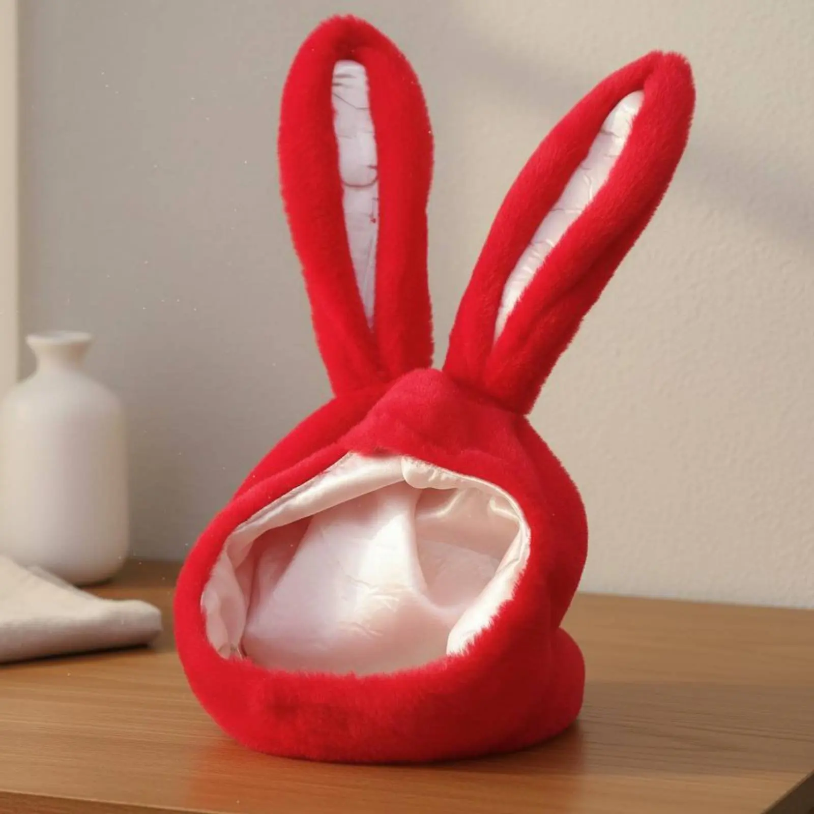 Capuche oreilles de lièvre mignonne et douce, accessoire photo pour adolescents, cosplay