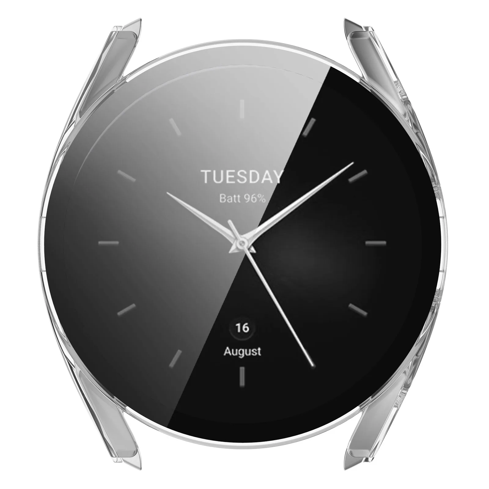 حافظة حماية من الزجاج الشخصي لساعة شاومي S2 حافظة واقية من فيلم شل حافظة متكاملة شاملة للجميع