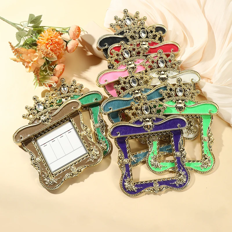 Crown switch stickers personalized home wall stickers socket stickers switch protective cover living room bathroom kitchen unive