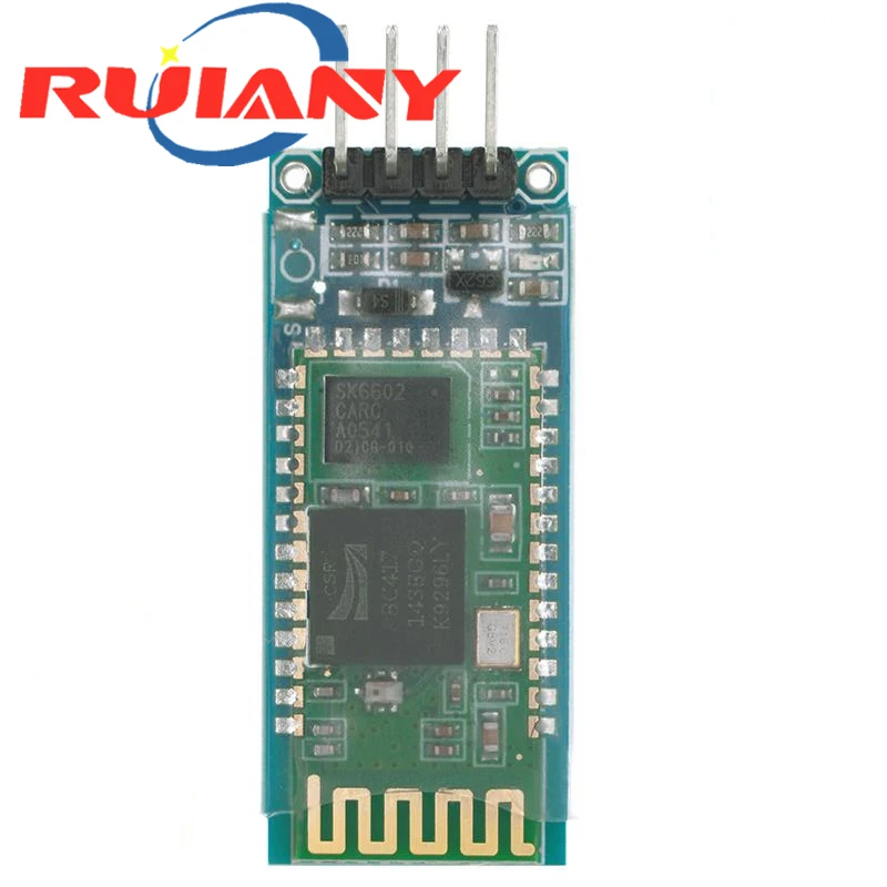 HC06 HC-06 Wireless Serial 4 Pin Bluetooth RF Transceiver Module RS232 TTL  bluetooth module 20PCS H34