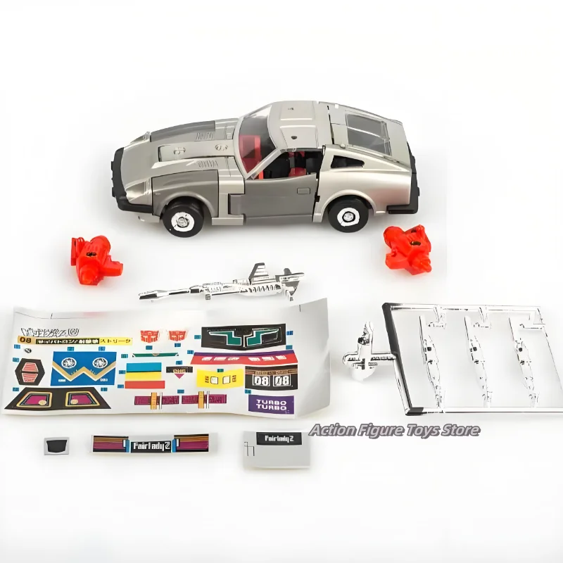 Transformator Oryginalna Replika G1-Silverstreak Ko Film Kreskówka Figurka Akcji Anime Ruchomy Robot Model Studio Zabawka Prezenty Dostępny