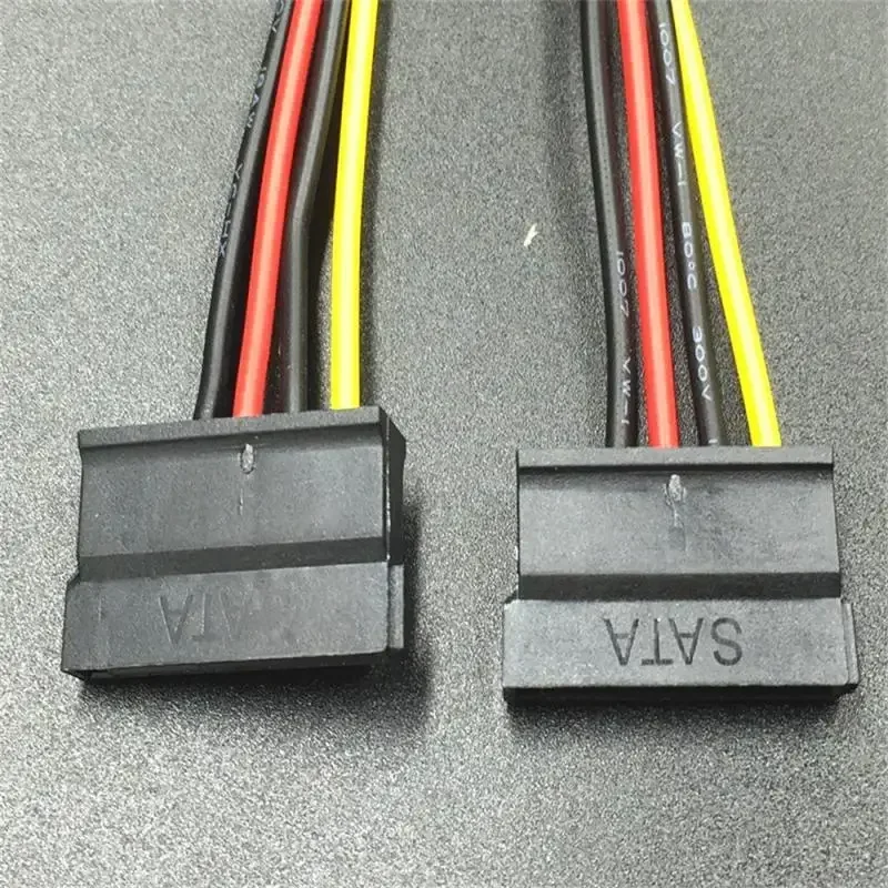 Serial ATA SATA 4 Pin IDE Molex To 1/2/3 of 15 Pin HDD Power Adapter Cable Hot Worldwide Promotion