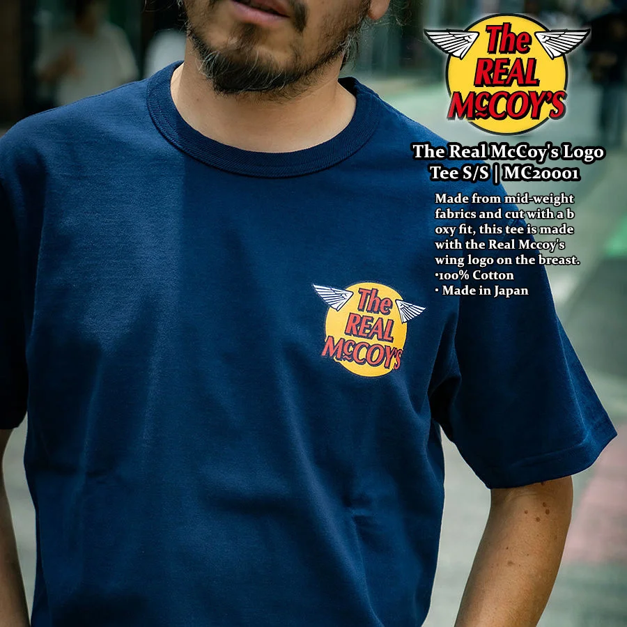 The Real McCoy's S/S Retro Short Sleeve TEE