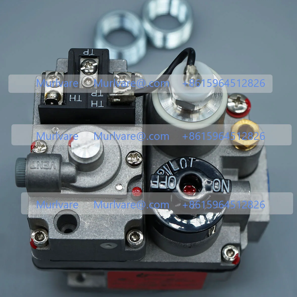 أجزاء مقلاة الغاز LPG NG 1/2 'Psi صمام التحكم في الغاز ذو التدفق الكبير لاستبدال Robertshaw 700-506