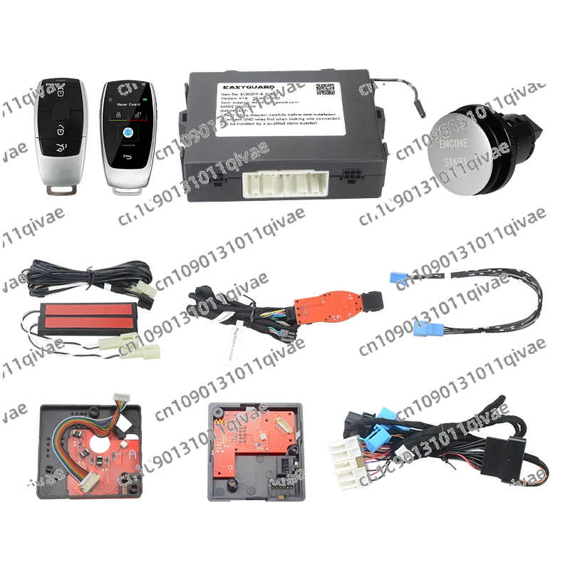 

Plug Play PKE Remote Starter With Smartphone APP Control & 4G GPS Tracking
