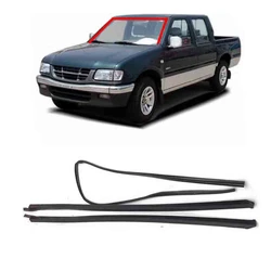3 Pcs Kit Windshield Rubber for Isuzu Pickup 1991-1996 Front Glass Protector Rubber for Holden Windows Rubber for TFR Truck