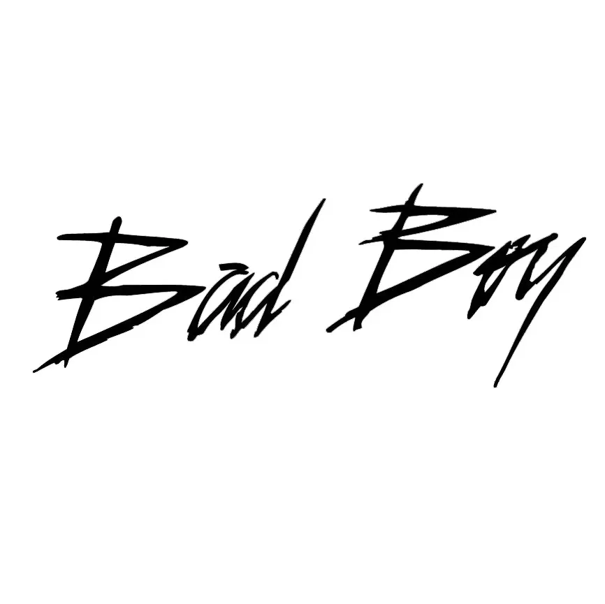 

Bad boy letter high-end design handsome cool styling motorcycle SUV bumper laptop decoration vinyl car sticker