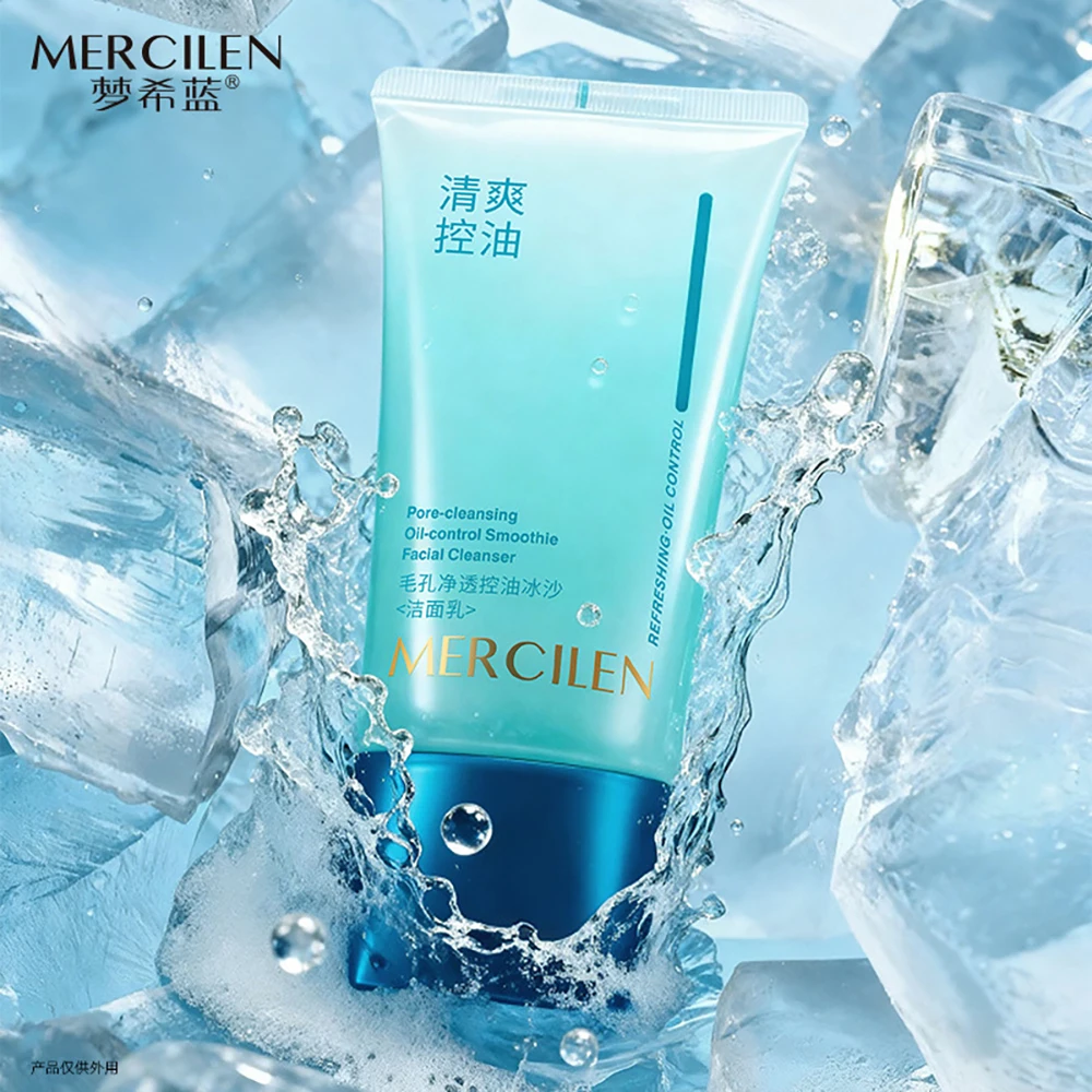 

Blackhead Pore Cleansing Oil Control Ice Sand Cleansing Facial Soothing Skincare Barrier Repair Makeup Remover Facial Cleanser