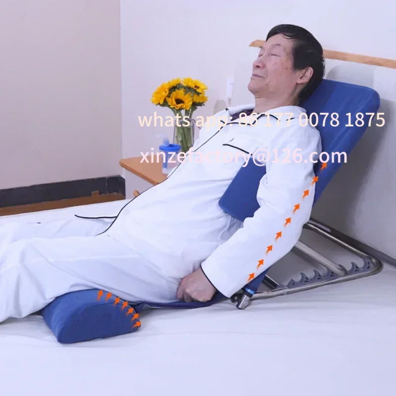 Customizable Steel Bedridden Support Hemiplegia Patient Backrest Adjustable Bracket Chair Nursing