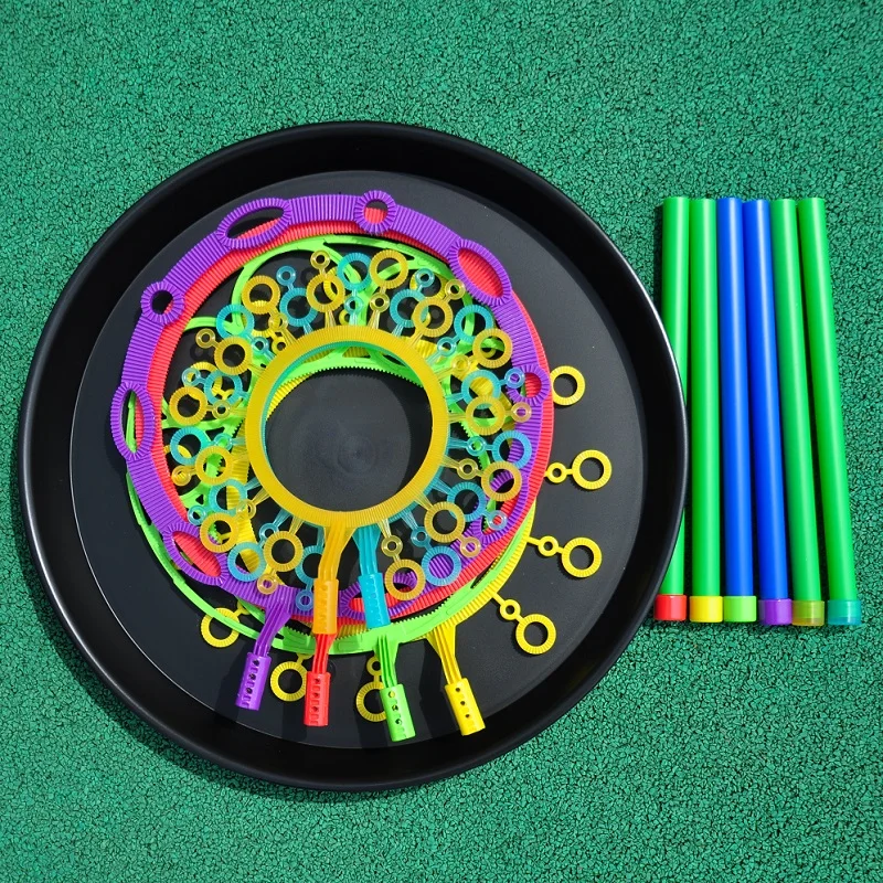 Complete Bubble Show Kit met lange schuimbuis en People Bowl Professionele Bubble Show Props met volledige set accessoires
