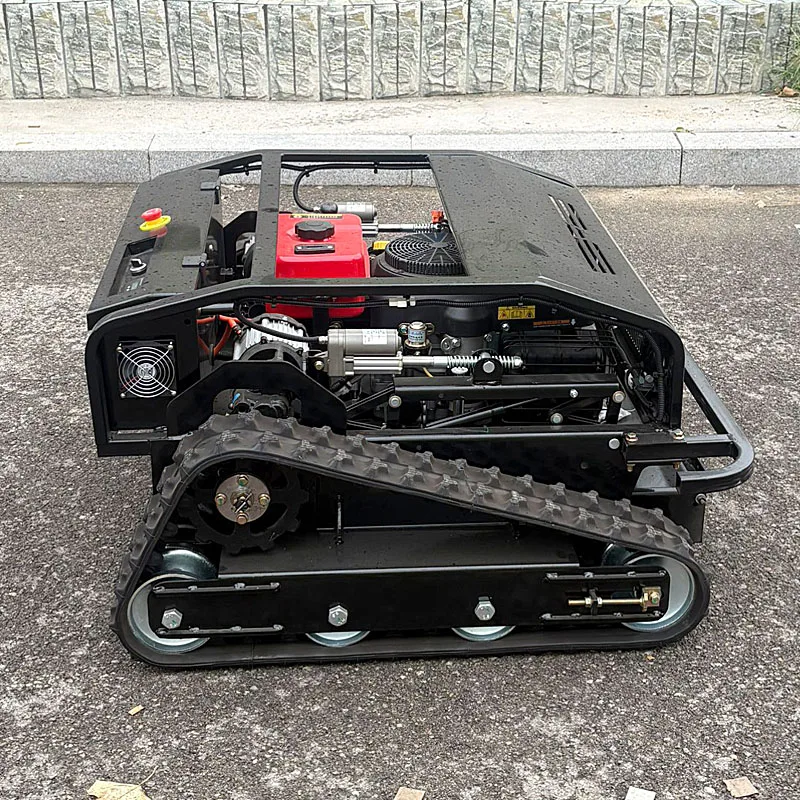 قطع سريع جزازات العشب التجارية بدون دوران، تصميم ذكي عالي الكفاءة، جزازة التحكم عن بعد مع مولشر #4