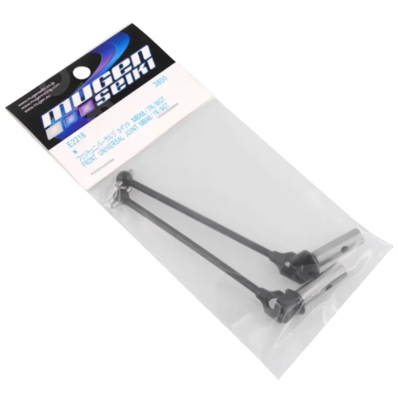 2pcs 금속 CVD 드라이브 샤프트 E2218/E2219 1:8 Mugen MBX8/MBX7R/7 - 전면 후면 범용 조인트 세트"