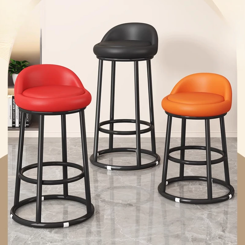 شخصية الإبداعية بار البراز الشمال الفاخرة مصمم الأمريكية الأمريكية قوي فناء لينة المعادن Banqueta أثاث المنزل