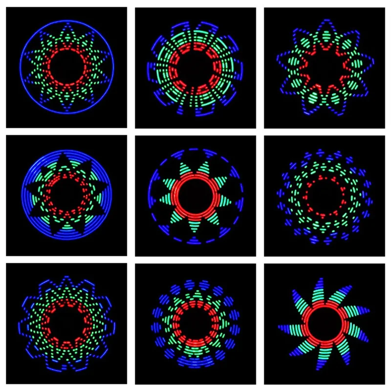 【スーパーディール】2X 電子 DIY キット LED 指先ジャイロ製造 DIY はんだ付けキット カラフルなダイオード電子トレーニング セット