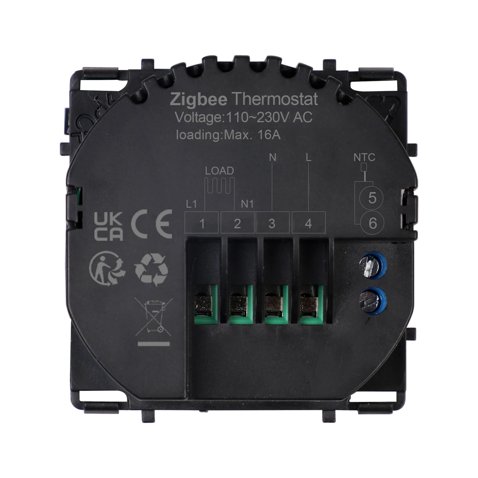 DAJIMEI ZigBee Smart Thermostat Electric Floor Heating Water/Gas Boiler Temperature Controller Support Alexa Google Home Alice