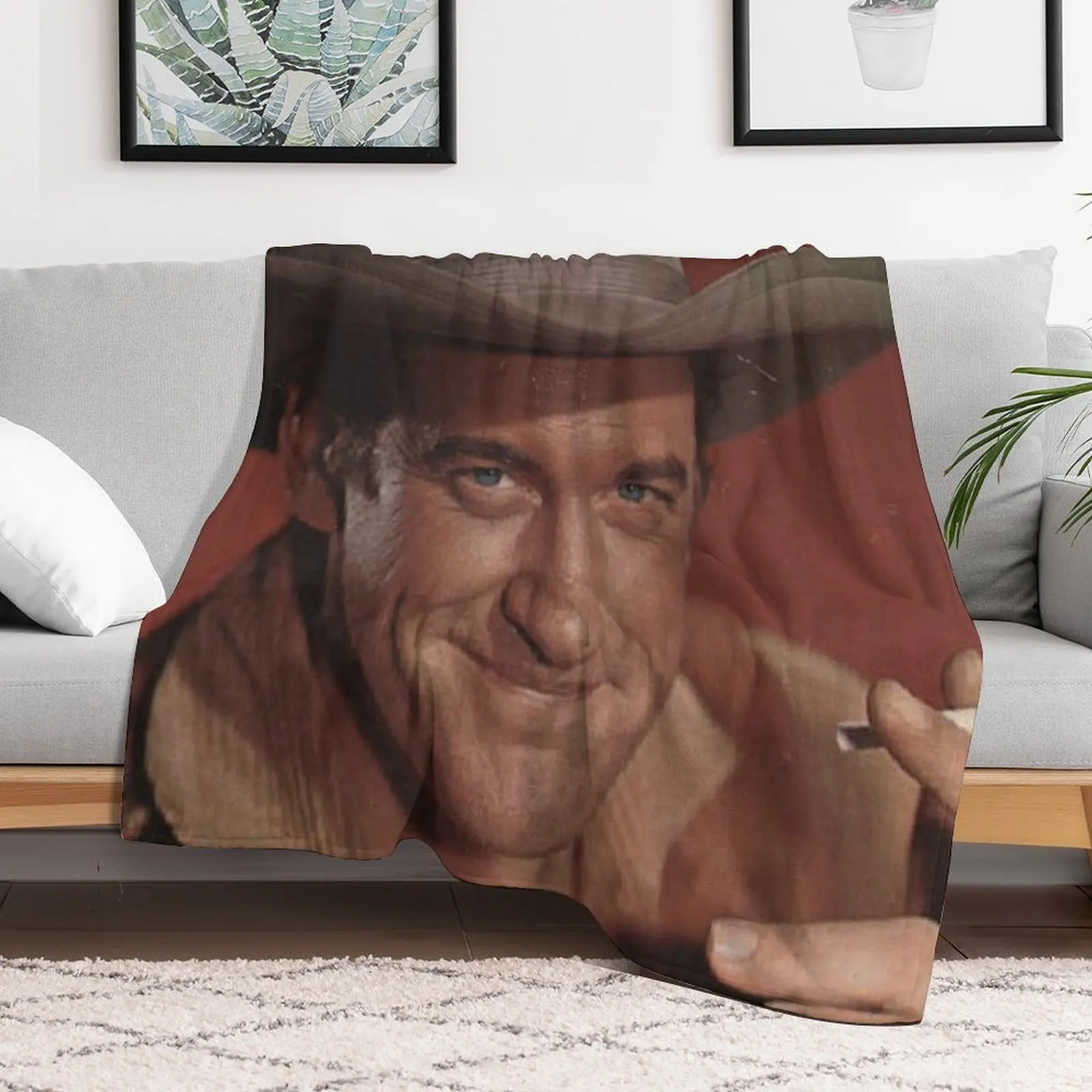 Gunsmoke Throw Blanket Decorative Sofa Loose for sofa Quilt Blankets