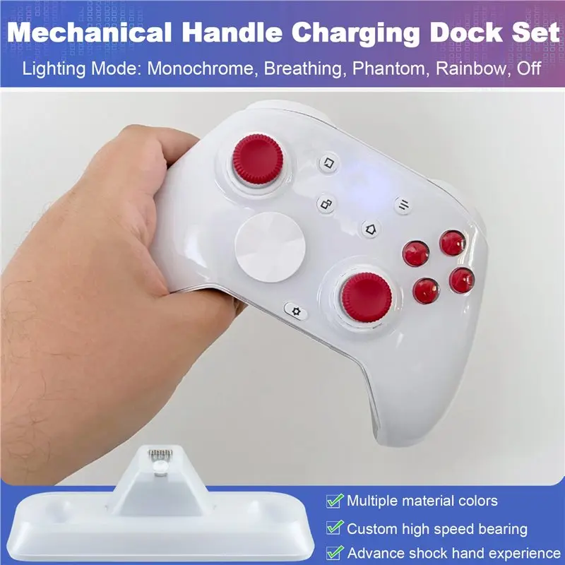 

【СУПЕРПРЕДЛОЖЕНИЯ】Механическая зарядная док-станция с RGB-подсветкой для MOBAPAD, автоматическая зарядка при размещении в вертикальном положении