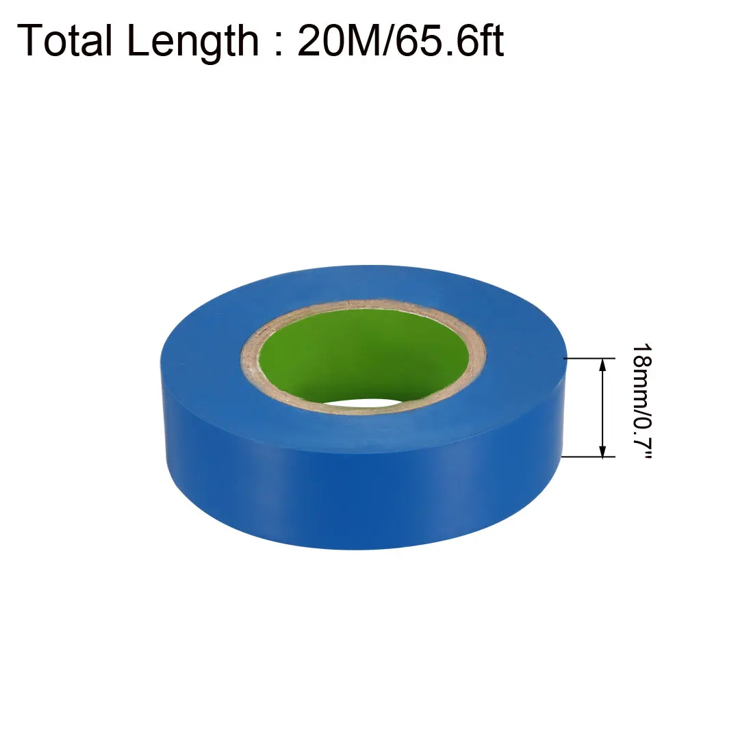 2Pcs Electrical Tape PVC Wear-resistant Flame Retardant Lead-free Insulating Waterproof Eletrician Insulation Adhesive Tape
