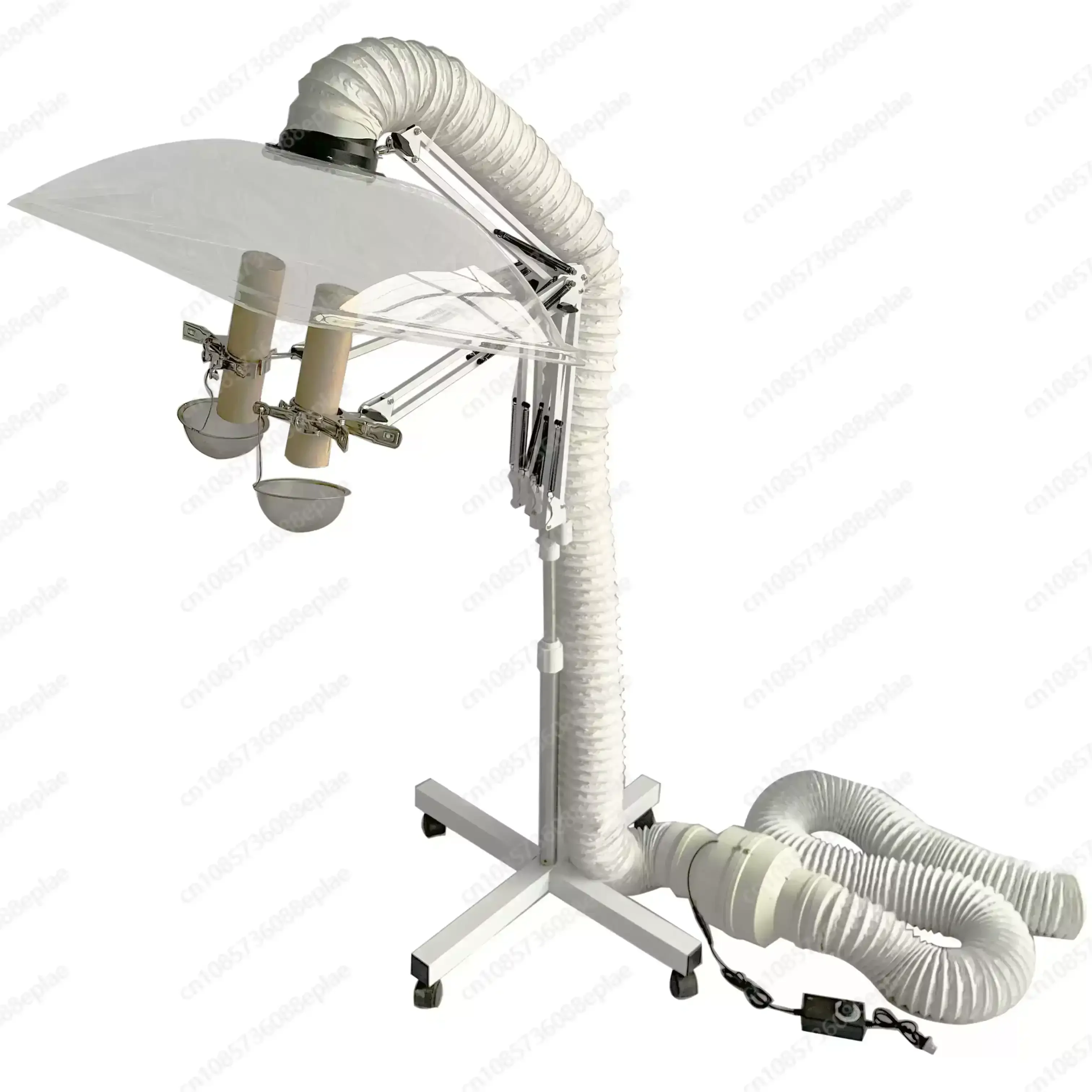 Vertical moxibustion smoker household smoke exhaust mobile small smoke exhaust machine indoor smoking