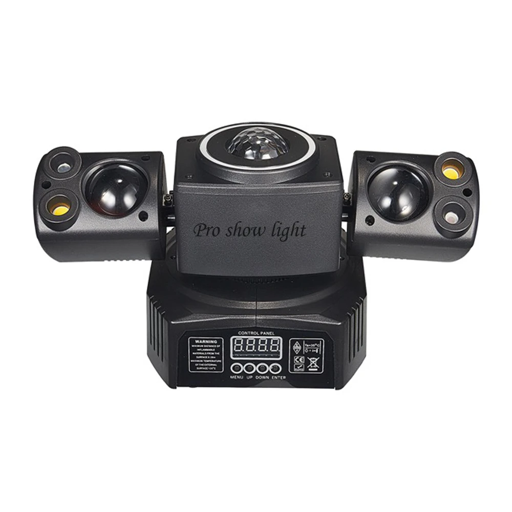 Disco Party Light LED Beam Light 5IN1 Effect Magic Ball Moving Head Lazer Light LED Strobe Lights Stage Strip Lights With Remote