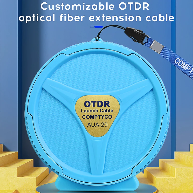 

COMPTYCO OTDR Launch Cable Fiber 1000 Single Mode SC/APC~SC/UPC OTDR Test Extension Cord OTDR Dead Zone Eliminator 1km