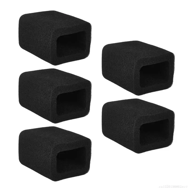 D5BB Windscreen Cover with Rounded Open-End Sleeve for 440 Streaming, Recording and Podcasting, for Breath Bursts and Wind Noise
