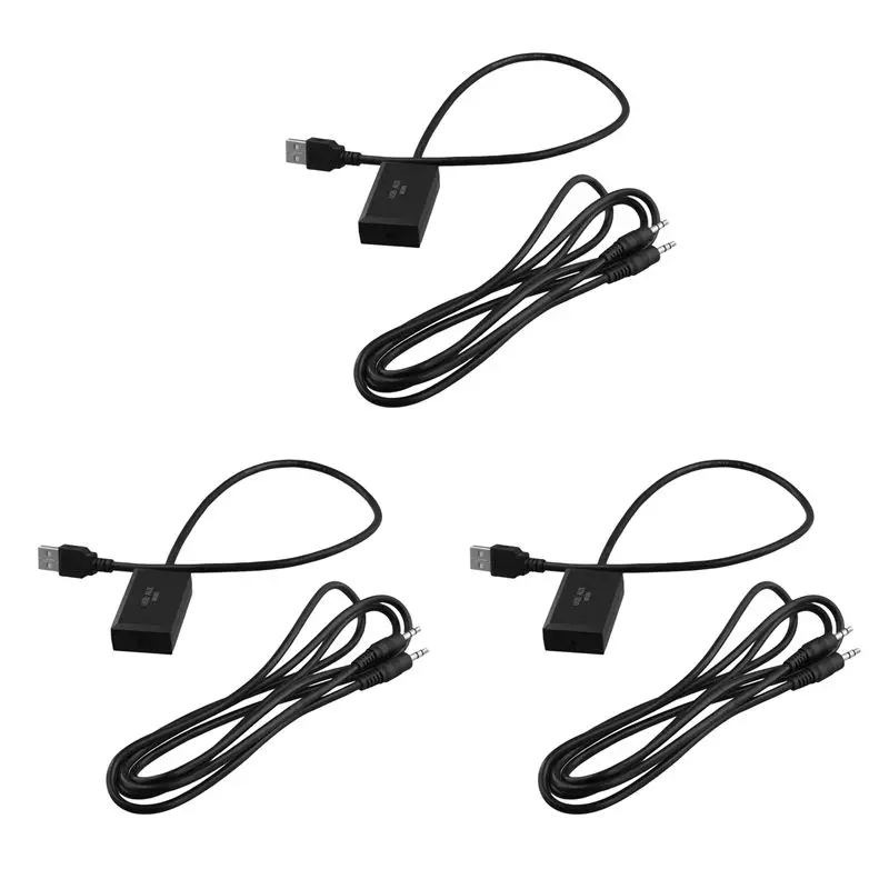 Exclusive 3 Set 7 Inch Car Screen Audio Input AUX To USB Audio Output AUX Activator For Mercedes Benz NTG 5.0 System