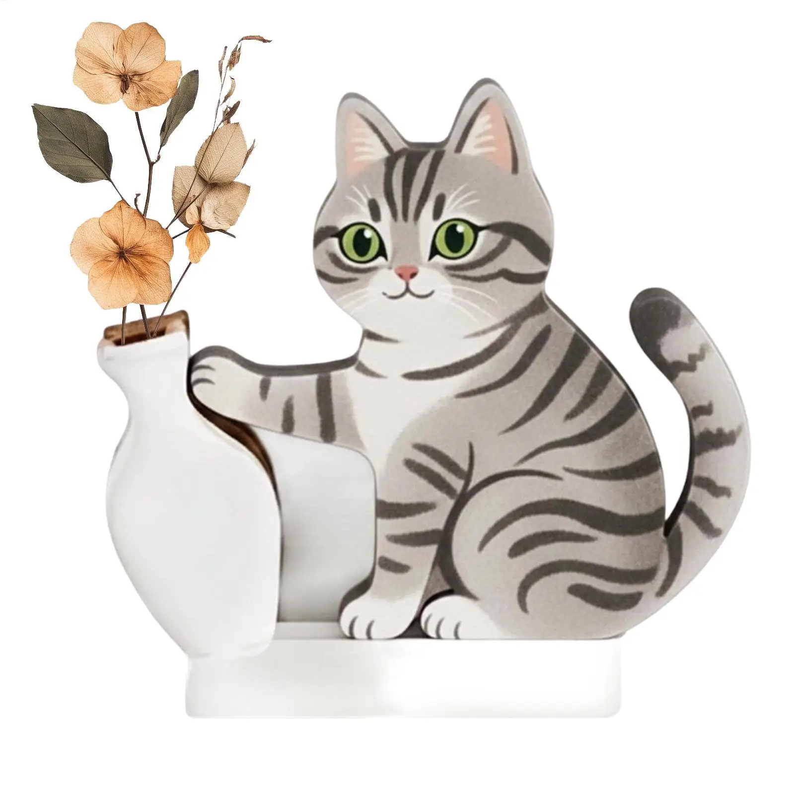 2026 Cat Whisker Jar Magnetic Refrigerator Ornament Cat Whisker Keepsake Magnet For Whiteboard Map Notes Home Kitchen Cabinets