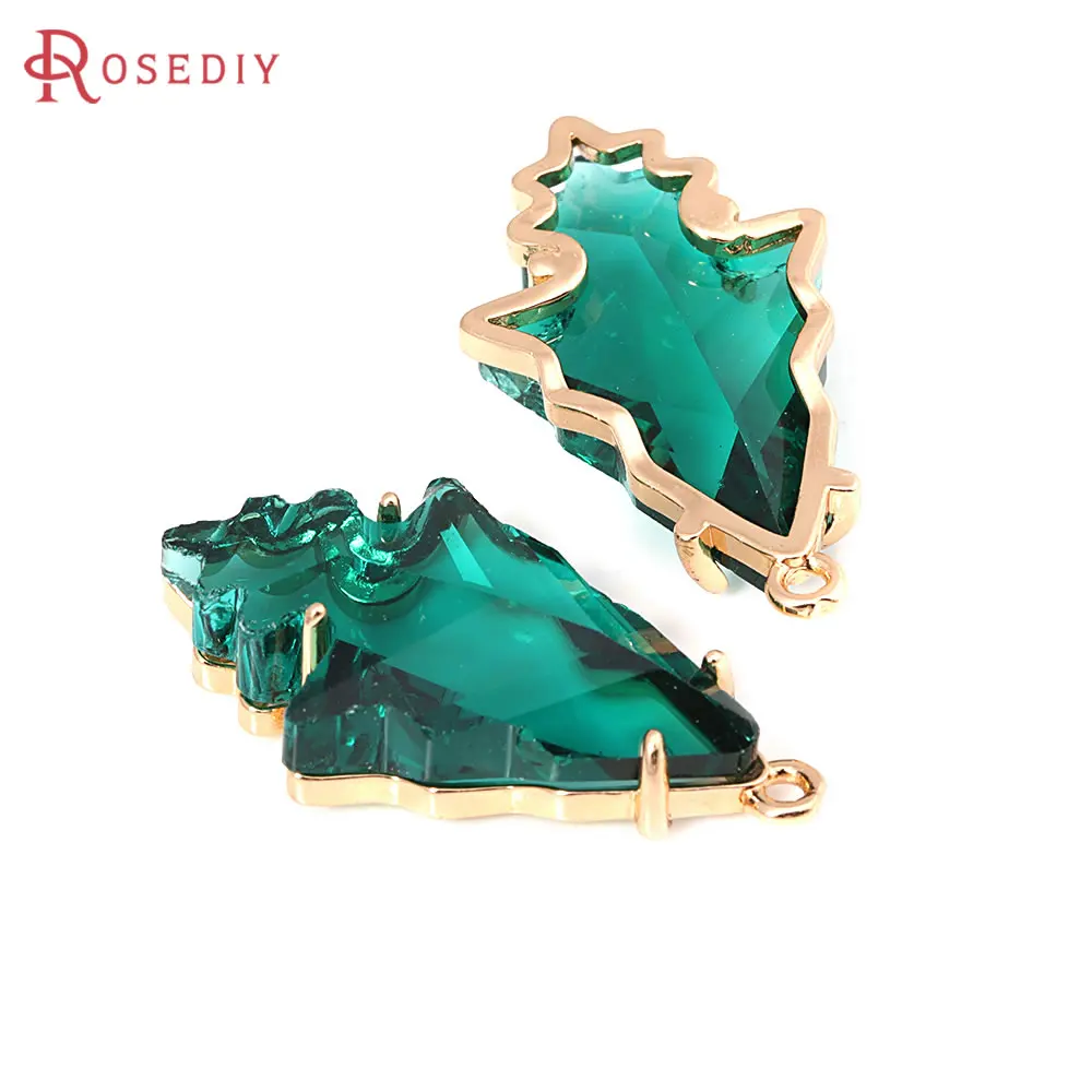 4PCS 30X16.5Mm 18K … - image