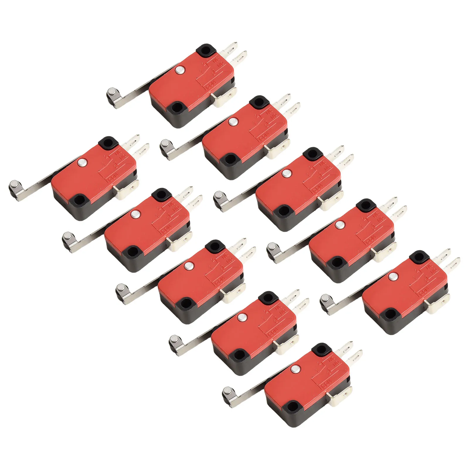 Long Roller Switch SPDT Switch Compatible Limit Switch For Hobbyists Roller Switch Reliable Position Detection