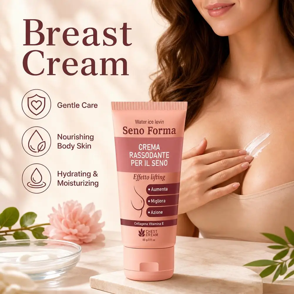 60g Chest Tightening Cream Body Moisturizer Gentle Care Nourishing Hydrating Skincare for Body Skin